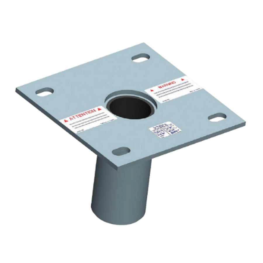 XTIRPA Zinc plated floor flush adaptor plate