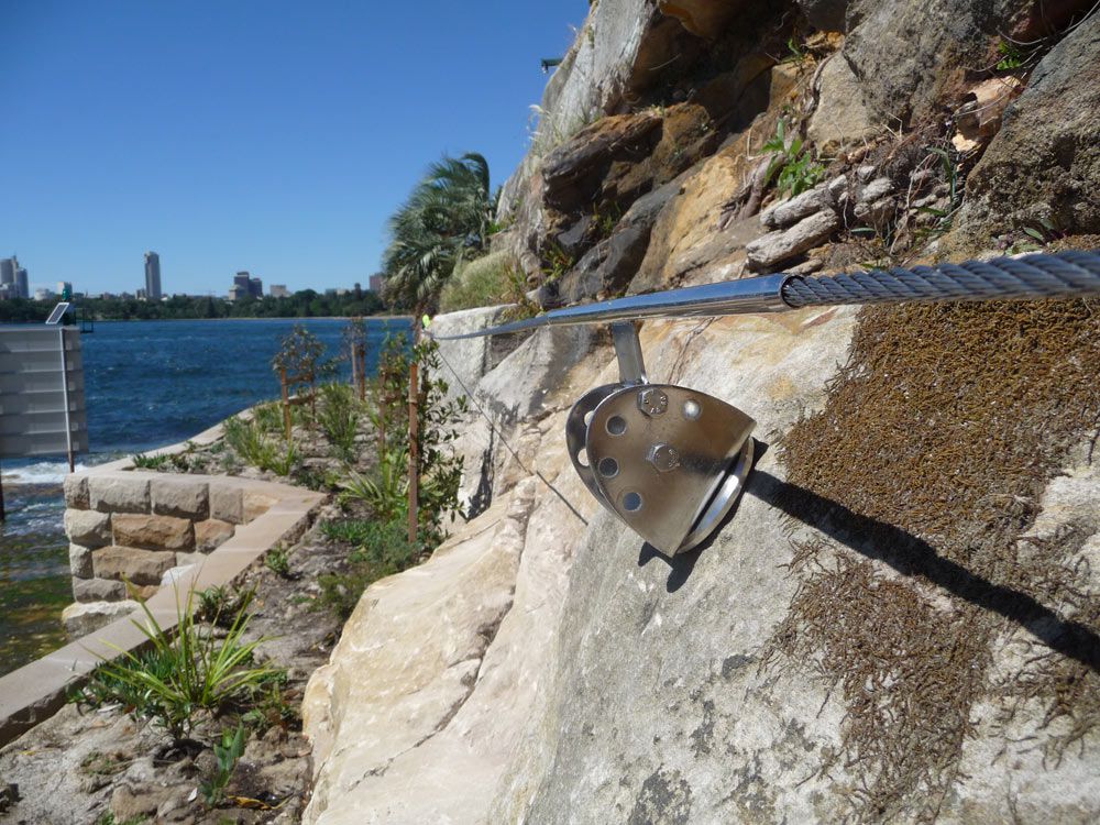 Horizontal Static Line Installation – Total Height Safety (A RISE® Company)