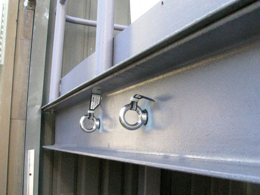 Mechanically Fixed Fall Protection Anchor Installation