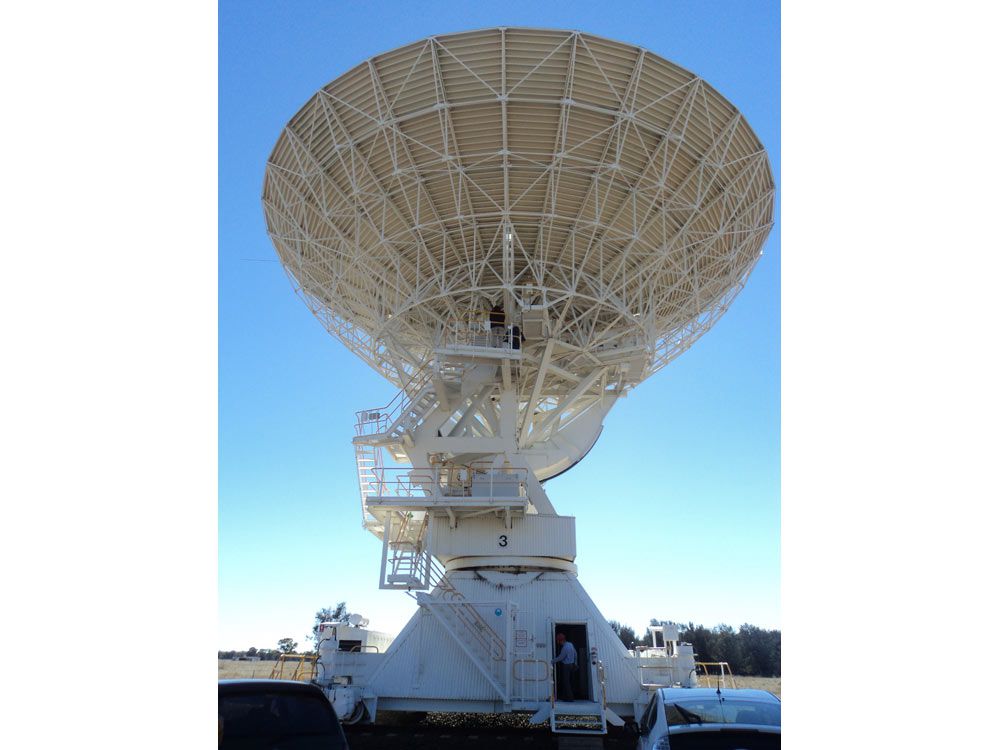 Vertical Static Line Installation CSIRO Narrabri