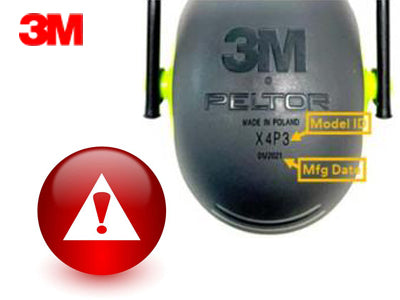 3M™ PELTOR™ X4 Recall