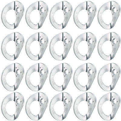 COEUR Bolt Plate Stainless - 20 Pack