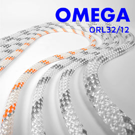 Omega rigging and lowering rope