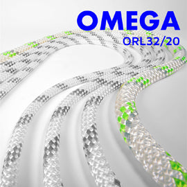 Omega rigging and lowering rope